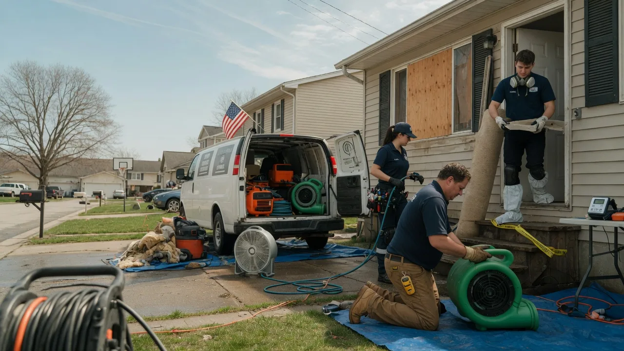 Water Damage Restoration in Waverly, WA near me